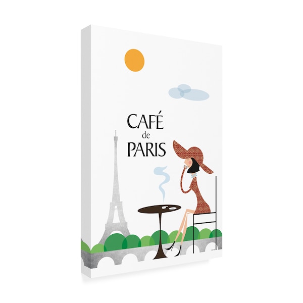 Tomas Design 'Cafe De Paris Poster' Canvas Art,22x32